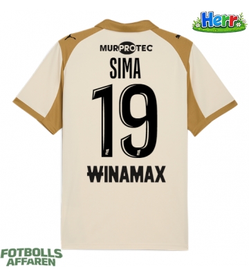 RC Lens Abdallah Sima #19 Tredje Tröja 2025-26 Kortärmad